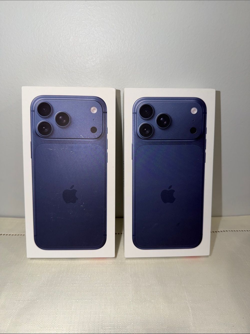 Apple iPhone 17 ProMax Boxes x 2 New Empty Boxes